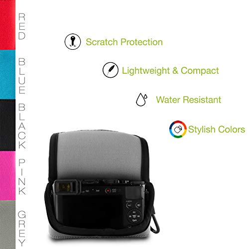 Funda neopreno MegaGear para cámara Leica D-Lux 7 gris miniatura 5