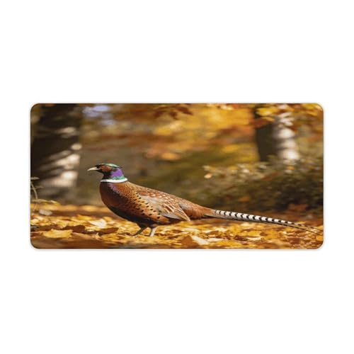 Faisan D'automne Desk Pad resistente al agua grande miniatura 1