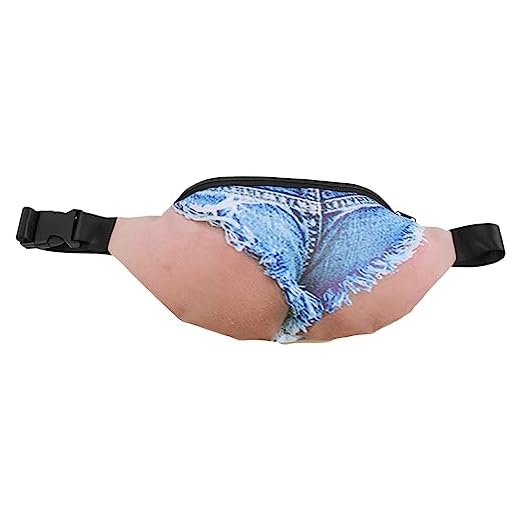 BESPORTBLE Paquete Cerveza Vientre Bolsa Hombres Decoración Hombres Fanny Pack Decorativo Decoración Al Aire Vientre Cintura Paquete Bolsas Elefante Regalos Basura Blanca Fiesta