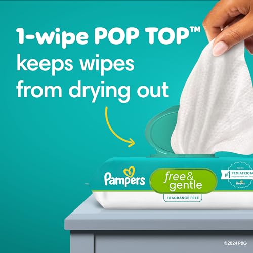 Pampers Free & Gentle Baby Wipes thumb #8