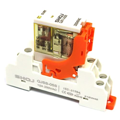 Relé de potencia QJS2 con conmutación eficiente 2CO 8A 230V CA 4