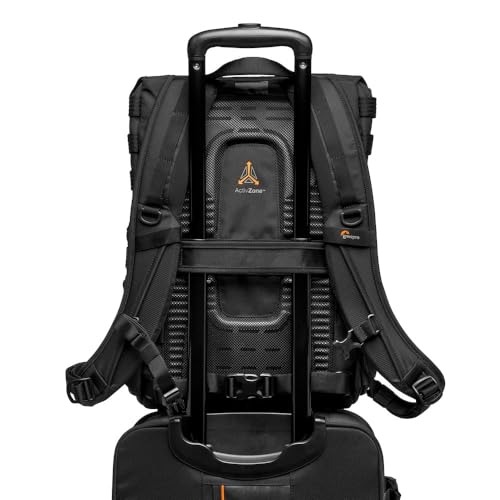 Lowepro ProTactic BP 300 AW II Mirrorless and DSLR Backpack - with QuickShelf Divider System - Camera Gear to Personal belongings - for Mirrorless Like Sony Apha9 - LP37265-PWW