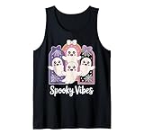 Photo Gallery t-shirt di halloween pastello kawaii ghost cute spooky vibes canotta Photo Gallery t-shirt di halloween pastello kawaii ghost cute spooky vibes canotta