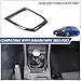 Daeiclru Gear Shift Panel Cover Trim Compatible with Subaru WRX 2022 2023 2024 2025, Gear Shift Control Anti-Scratch Panel Decorative Sticker Trim Frame Interior Accessories (Carbon Fiber Pattern)