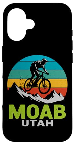 Moab Utah Mountain Biking Adventure Case for iPhone 16