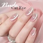 AZUREBEAUTY Cat Eye Nail Polish Quick Dry Nude Glitter Toe Nail Polish Natural Shine Nail Lacquer Salon-Quality for Women Girl Gifts - Image 3