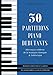 30 Partitions piano débutants - Morceaux célèbres de la musique classique & folklorique simplifiées: Partitions de piano faciles pour adultes et enfants | A4 | Livre pour pianiste débutant