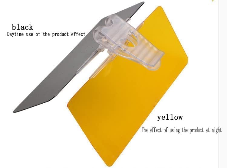Image of Car Sun Visor, 2 in 1 Universal Day and Night Anti-Glare Visor Sun Visor Extender, Visor Blocker, Night Vision Anti-Dazzle Windshield Driving Visor, UV-Filtering Eye Protector for SUV