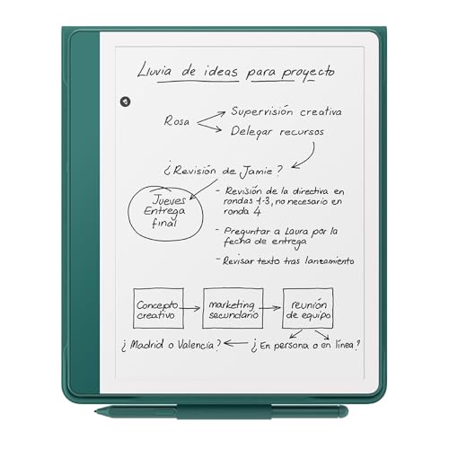 Nueva funda para Amazon Kindle Scribe | Funda protectora elegante con tapa plegable y acople magnético | Piel prémium