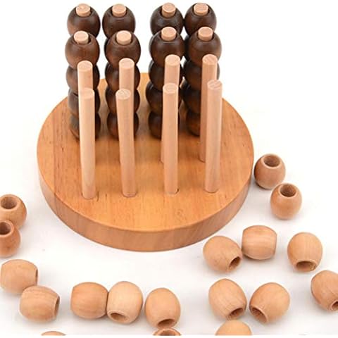 Urisgo Juegos de Mesa de Backgammon de Gravedad de Madera Pensamiento Espacial Juguetes educativos Juguetes Cover