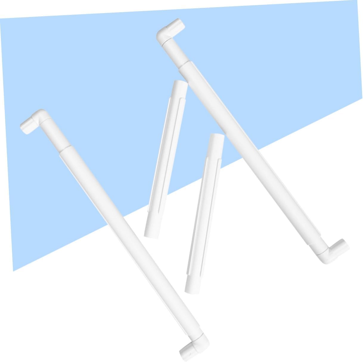 ARTSEWPLY Embroidery Frame Cross Stitch Clip Hoop for Quilting Silk-Painting White Clip Frame Clamp Smooth Lightweight Easy to Assemble Store