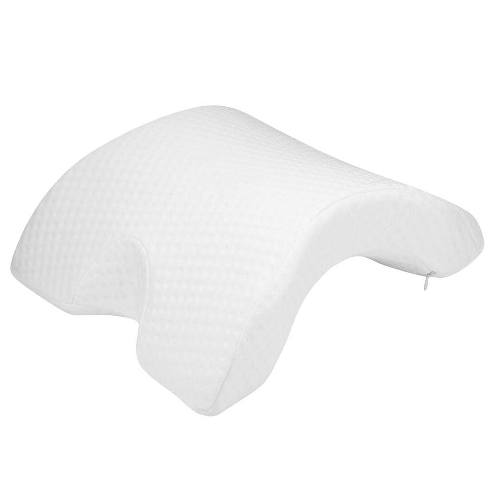 Wifehelper Arch U Shape Pillow Curved Memory Foam Sleeping Neck Pillow for Couple Wedges Body Positioners