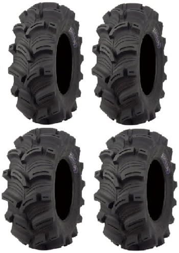 Full set of Kenda Executioner (6ply) 26x10-12 and 26x12-12 ATV Tires (4)