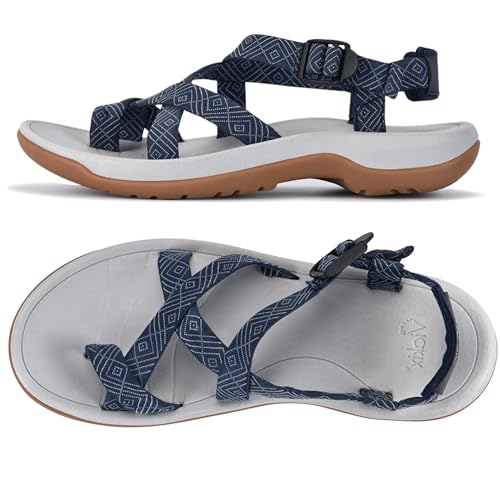 Viakix Women's Walking Sandals with Arch Support