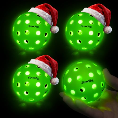 GlowCity LED Pickleball Set