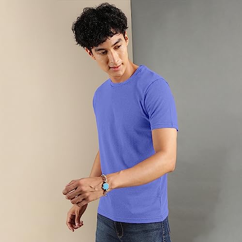 Image of FTX Men's Solid Regular Fit T-Shirt
