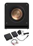 Klipsch RP-1000SW 600W Subwoofer with 10 Inch Cerametallic Driver with a WA-2 Wireless Subwoofer Kit (2023)