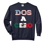 Dos A Cero Funny Mexico Game Flags Comfort Colors Adult Sweatshirt
