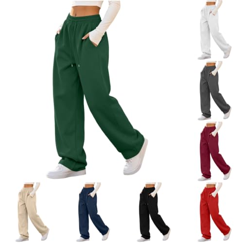 Baggy sweatpants for women Wide Leg drawstring pants with Pockets - image 1