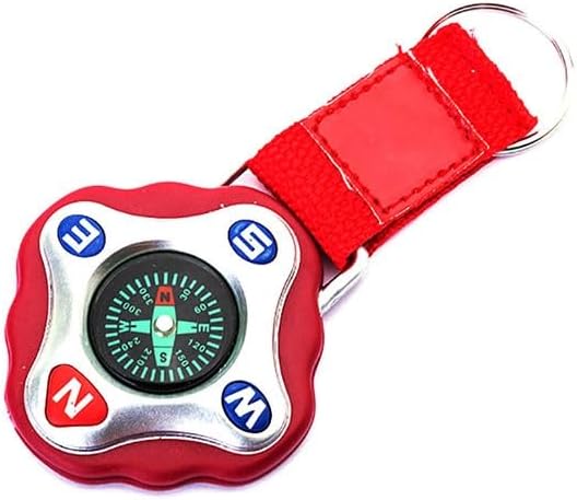 Outdoor Rock Climbing Compass Camping Orienting Needle Keychain Pendant image 3
