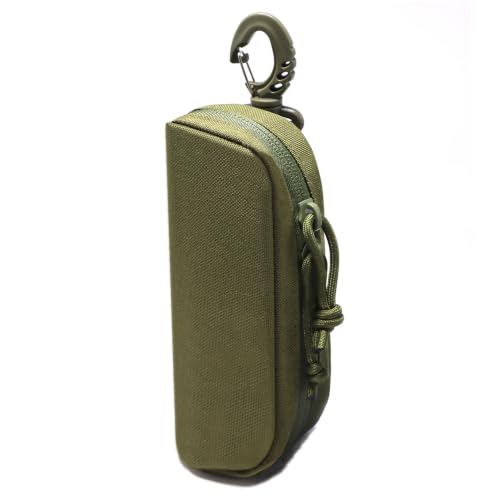 Image of Tactical Molle Glasses Case Tactical Eyeglasses Case Shockproof Sunglasses Carrying Protective Box with Clip