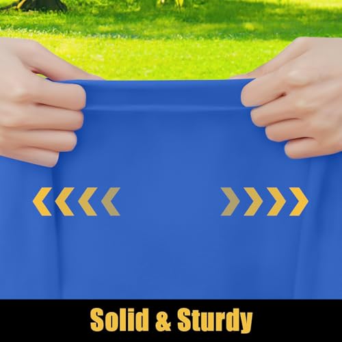 Smiry Rectangle Picnic Table Cloth, Waterproof Elastic Fitted Tablecloths for 5 Foot Tables, Washable Polyester Table Cover for Camping, Indoor and Outdoor (Black, 36"x60") by Smiry - Used condition - Image 3