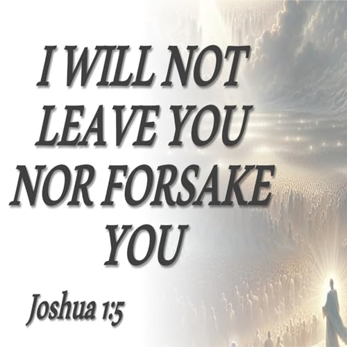 I WILL NOT LEAVE YOU NOR FORSAKE YOU