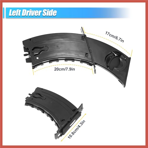 Set 3 piezas portavasos retráctiles para BMW Serie 3 E90-E93 miniatura 5
