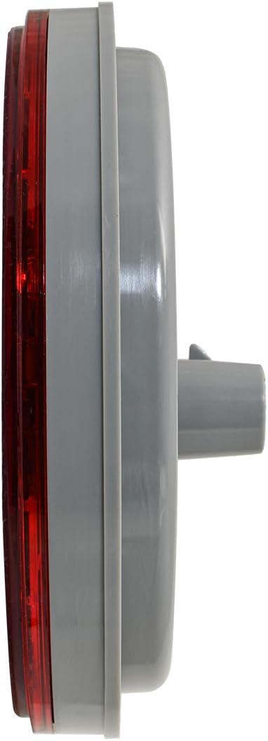 GG Grand General 78301 4 inches Pearl Smart Dynamic Sequential Red/Red, Right Turn, 45 LED Sealed Light