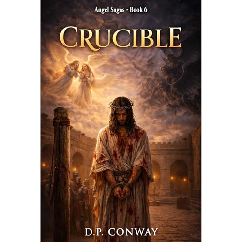 Crucible Audiolibro Por D.P. Conway arte de portada