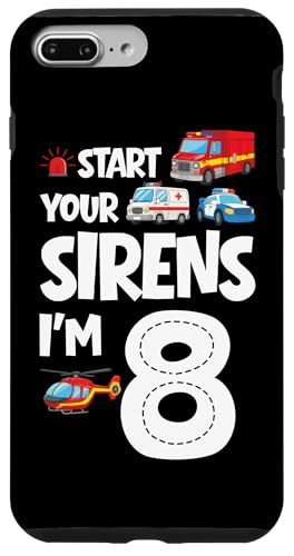 Start Your Sirens I Am 8�� 8�΂̒a���� �q�� �X�}�z�P�[�X iPhone 7 Plus/8 Plus �p