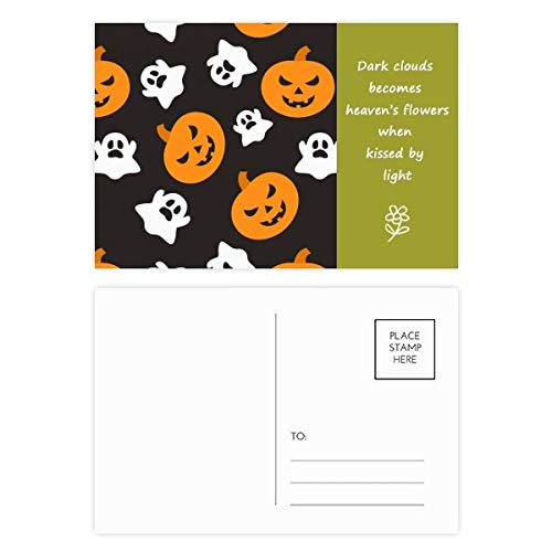 Cartes postales de remerciement Halloween pour décorer vos tables de fête