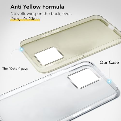 Image of Jkobi Lifetime Anti-Yellow Clear Back Cover Case for Oppo Reno7 | Reno 7 4G (Sleek Hard Crystal | Shockproof and Camera Protection)