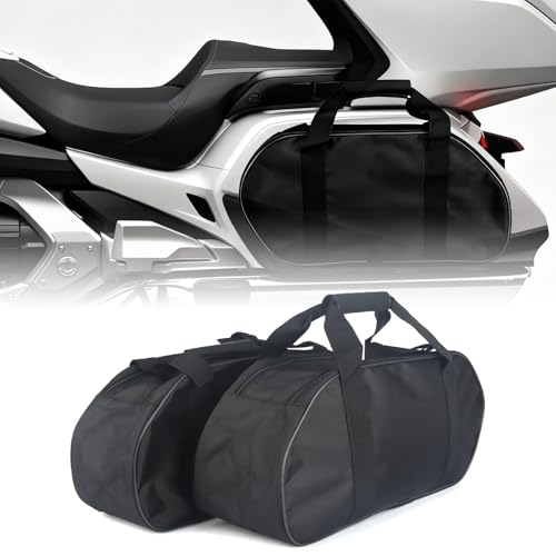 LEEYQM Motorcycle SaddleBag Compatible With Honda Goldwing GL1800 /F6B 2018-2026 goldwing luggage bags with Reinforced Carry HandlesSaddleBag Goldwing GL1800 Saddle Bag Side Luggage Inner Bags