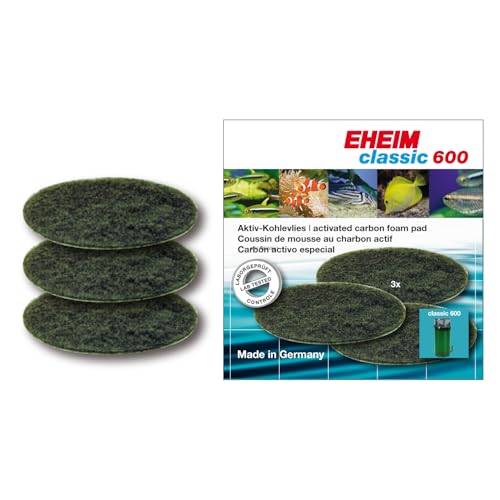 Eheim 2217 Carbon Set of 3 Sponges for Aquarium