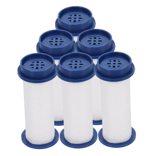 HOLIDYOYO 6pcs PP Shower Head Filter Replacement Cartridge High Compression Filtering Tool for Clean Water