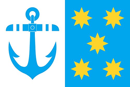 Drapeau Large Cariño résistant aux intempéries pour mât extérieur Concello