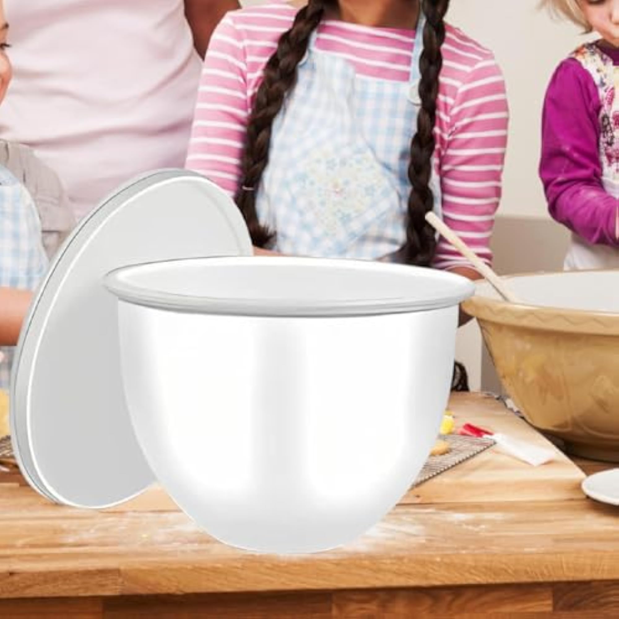Silicone Liner for Mixer, White Kitchen Tool