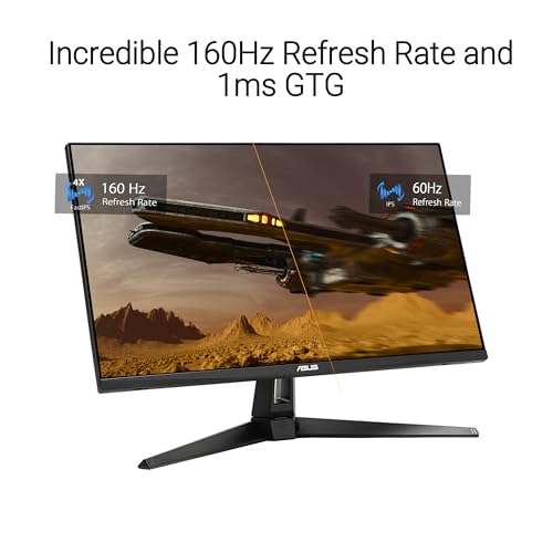 ASUS TUF Gaming 27” 4K HDR Monitor (VG27UQ1A) – 160Hz, 1ms, Extreme Low Motion Blur Sync, NVIDIA G-SYNC Compatible, AMD FreeSync Premium, 95% DCI-P3, DisplayWidget, 3 yr Warranty - Image 3