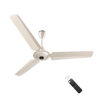 atomberg Efficio Alpha 1200mm India's No.1 BLDC Ceiling Fan with Remote Control | BEE 5 star Rated Energy Efficient Ceiling Fan | High Air Delivery with LED Indicators | 2 Year Warranty|Seasand Ivory - image, photos