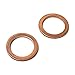 Produktbild 1x Kupfer Dichtung für Öl-Ablass-Schraube | Universal | 12 x 17 x 1,5 mm