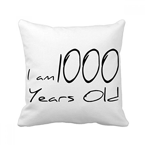 Coussin de décoration 17 ans fille de forme carrée avec insert multicolore