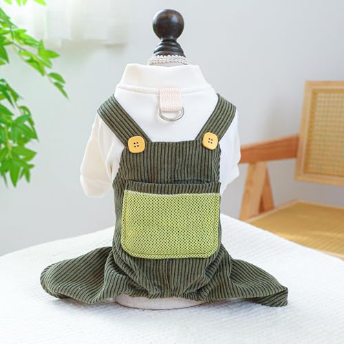 Winter-Hundeoverall: Stilvolle Jumpsuits für kleine und mittelgroße Hunde, bequemer Hundebody und perfekt für warme Kleidung bei kaltem Wetter
