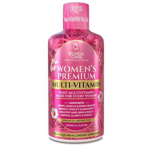 Tropical Oasis Liquid Multivitamin for Women