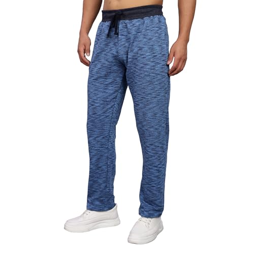 Image of fanideaz Mens Cotton Track Pants for Men Summer Night Lower Gym Trousers Travel Wear Full Length Bottoms Casual Sportswear Relaxed Fit Comfortwear Loungewear Pants