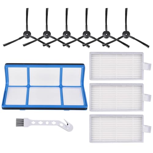 Rebirthcare Ersatzteile für ZACO V5s Pro V5x Roboter Staubsauger, Ersatzt Zubehör für ILIFE V5s Pro, V5s, V5, V3s, V3 Saugroboter, Zubehörset für Medion MD16192, MD18500, MD18501 Saugroboter