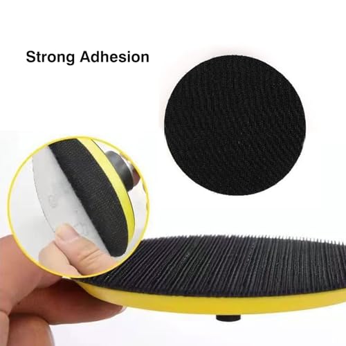 HOTCKB 2 Stück Schleifteller mit Klett M14 150mm Polierteller 6 Zoll Klettteller für Winkelschleifer