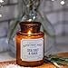 Paddywax Artisan Apothecary Scented Candle with Lid in Reusable Glass Jar, Clean-Burn Soy Candle with Approx. 54 Hour Burn Time, Sea Salt & Sage, 8 oz.