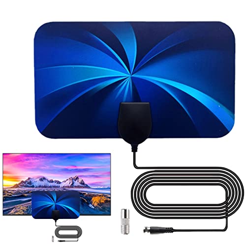 Antenna TV | Antenna TV per interni DVB-T2 Sofisticato chip IC intelligente,Ricevitore del segnale TV Miglioramento del segnale del ripetitore A prova di umidità per la TV Fowybe