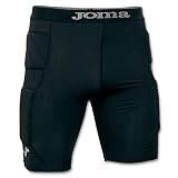 Joma Herren Protec Portero Negro shorts multisports, Schwarz, S M EU